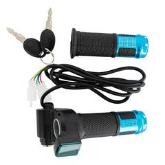 doinal front view of throttle with key showing compact design and easy mounting