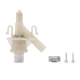 Dometic valve kit front packaging showing genuine OEM fit and easy replacement