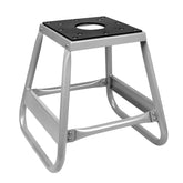Donext front view of full silver stand showing stable platform and quick setup benefit