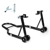 Donext front view of stand showing sturdy frame and stable base for safe lifting