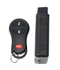 Dorman 13778 close-up of lock unlock panic buttons showing tactile feedback advantage