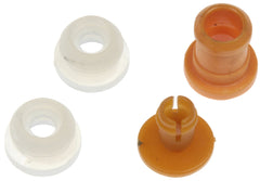 Dorman 14057 kit front view showing all included bushings and packaging, clear fit reassurance