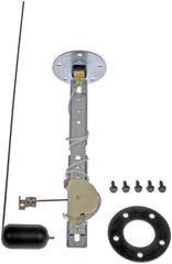 Dorman 55818 front view assembly showing sender and float to restore accurate fuel readings