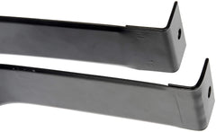 Dorman strap beside ruler for scale showing correct size and fitment guidance