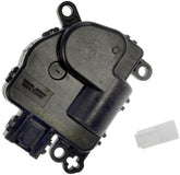 Dorman 604-024 front angle view showing actuator housing and mounting points for correct fit