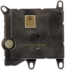 Dorman 604-214 close-up of gear and electrical connector highlighting durable construction