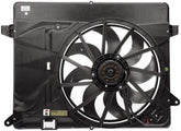 Dorman 621-566 front assembly showing shroud and blades, ensuring correct fit