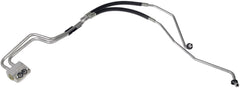 Dorman 625-209 front assembly showing full hose kit and ready-to-install benefit