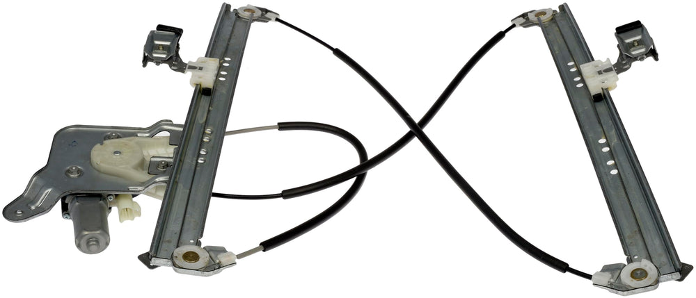 Dorman front assembly showing regulator and motor for reliable window operation