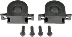 Dorman 928-344 close-up of bushing on stabilizer bar demonstrating secure fit