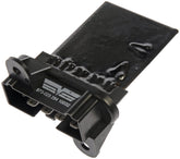 Dorman 973-025 front view showing compact resistor housing and easy fit