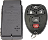 Dorman 99154 front view showing five-button layout and OEM-style design for easy replacement