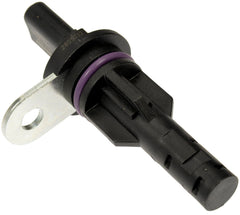 Dorman camshaft position sensor mounting detail highlighting secure seal benefit