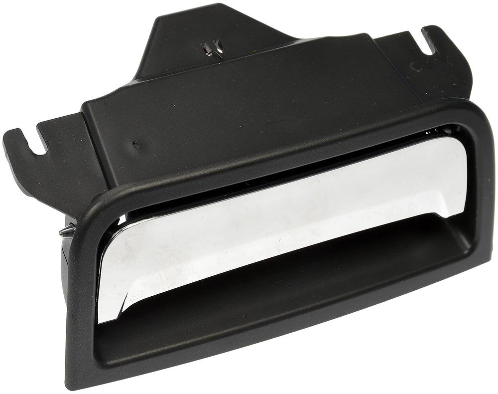 Dorman center console latch front view showing mounting and fit benefit