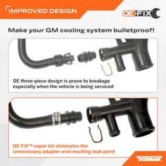 Dorman connector close-up highlighting reinforced mating design advantage