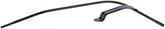 Dorman metal dipstick tube front view showing full-length fit and durability