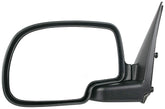 Dorman driver-side mirror front assembly showing full replacement and correct fit