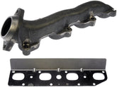 Dorman exhaust manifold front view showing fitment precision and reliable replacement