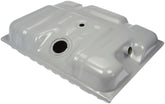 Dorman fuel tank front view showing full shape and mounting for accurate fit