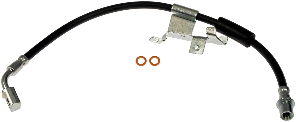 Dorman H620779 front-angle view showing hose shape and direct-fit benefit