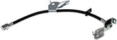 Dorman H621461 front passenger-side hose front view showing fit and alignment benefit