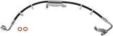 Dorman H621750 front view showing hose shape and driver-side fit benefit