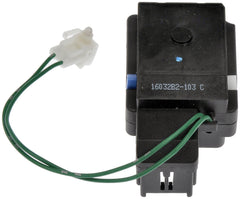 Dorman ignition switch connector detail highlighting terminals and secure electrical connection