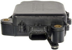 Dorman intake runner motor connector close-up with factory-style plug benefit