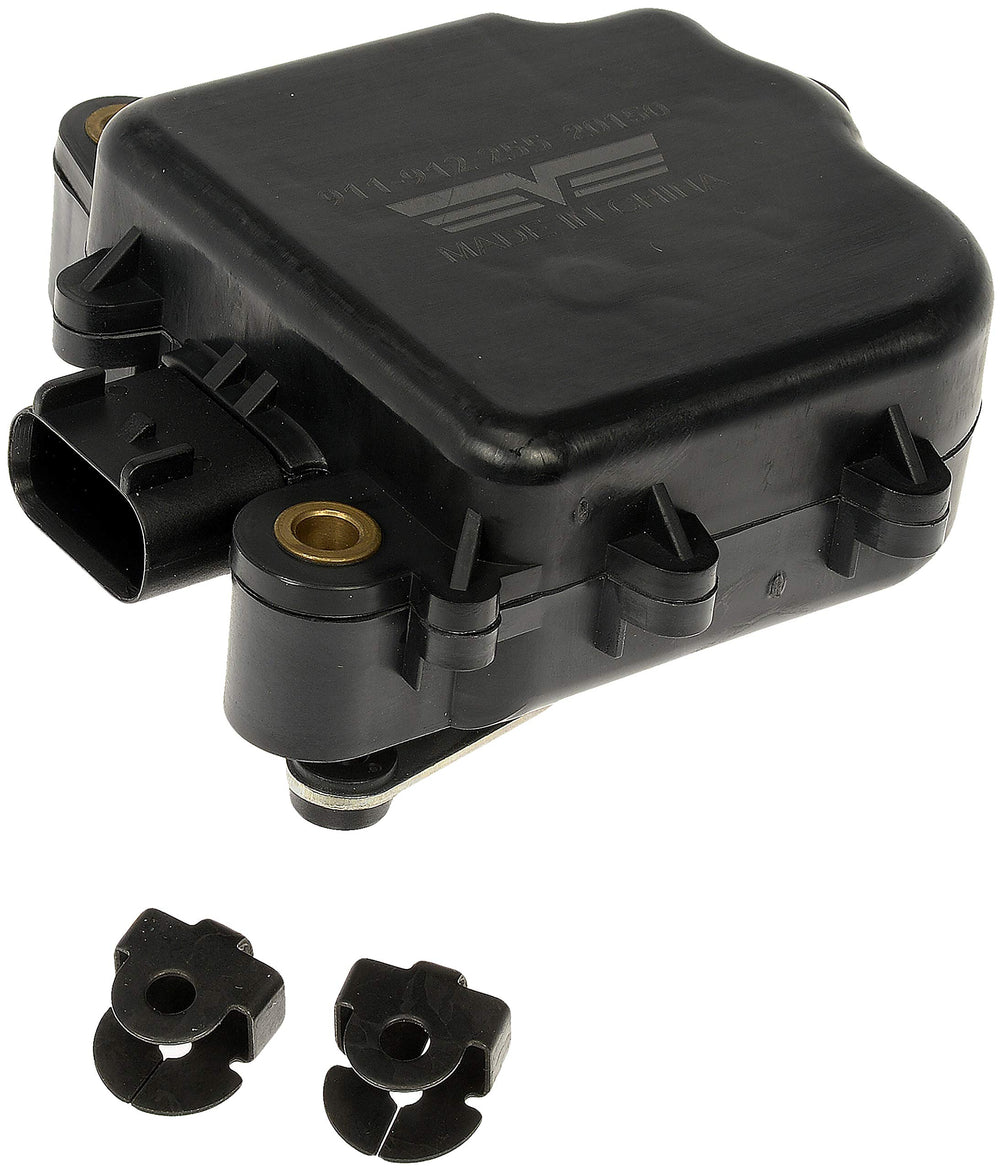 Dorman intake runner motor front view showing fit and ease of replacement