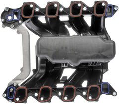 Dorman manifold gasket set layflat showing included seals for leak prevention