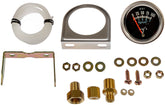Dorman oil pressure gauge front assembly showing clear face and fit for quick replacement