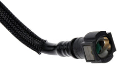 Dorman purge valve installed under hood demonstrating easy plug-and-play swap