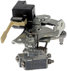 Dorman image of shift interlock solenoid attached showing ready-to-install convenience benefit