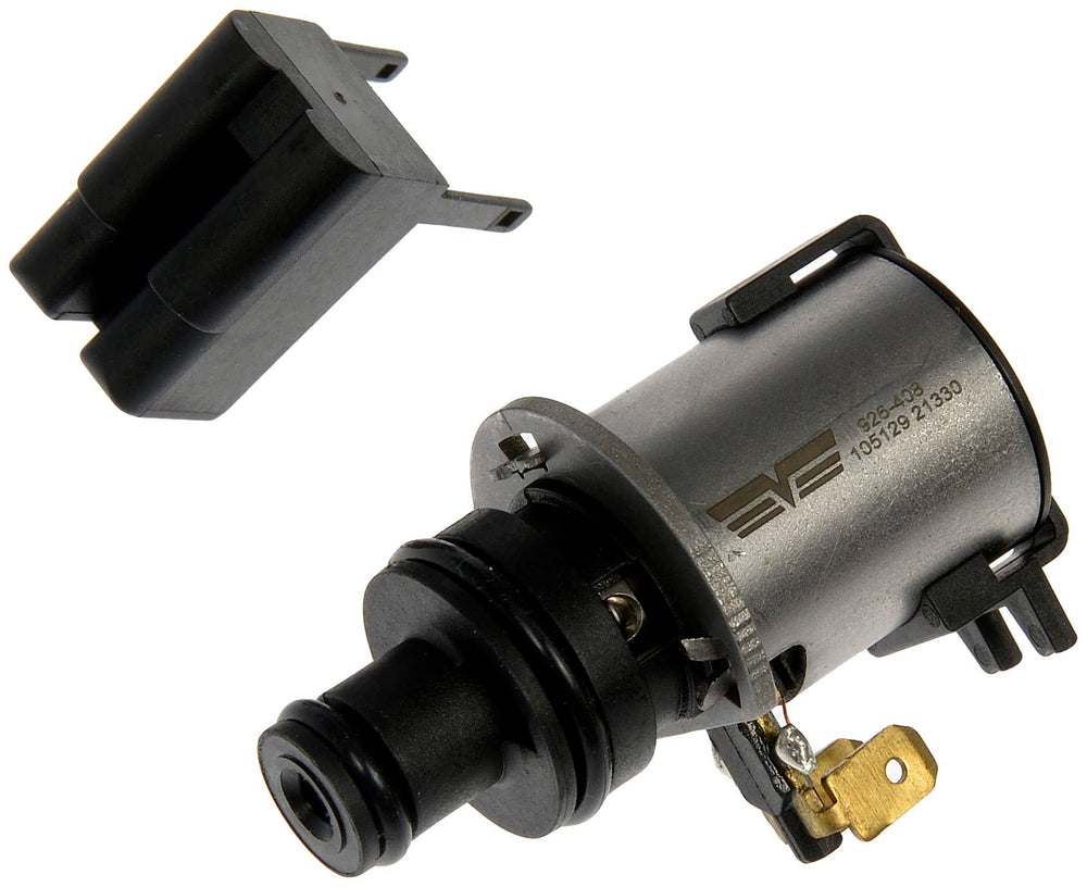 Dorman torque converter solenoid front view showing ready-to-install quality benefit