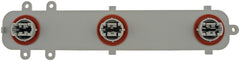 Dorman tail light circuit board installed in tail assembly demonstrating easy plug-in replacement