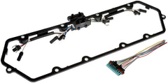 Dorman valve cover gasket front packaging showing brand and fit information for assurance