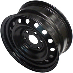 Dorman side profile with mounted tire illustrating wheel dimensions and rim depth