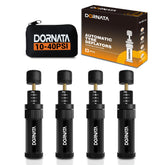 DORNATA front view mounted on tire showing quick install benefit