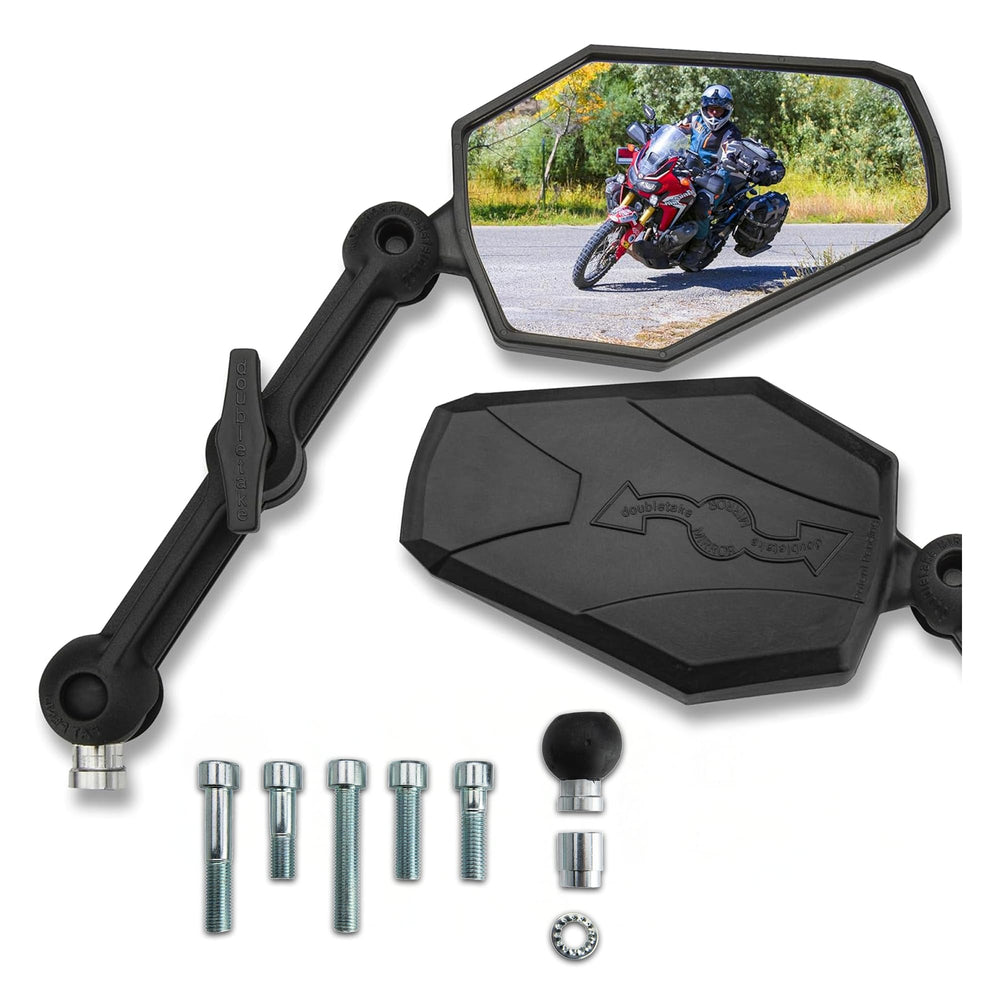 Doubletake Mirror front packaging showing kit and branding, easy purchase benefit