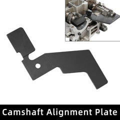 DPTOOL flywheel holding tool in use securing flywheel to prevent rotation during service