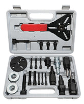 DPTOOL front view of clutch installer kit showing complete set and durable finish