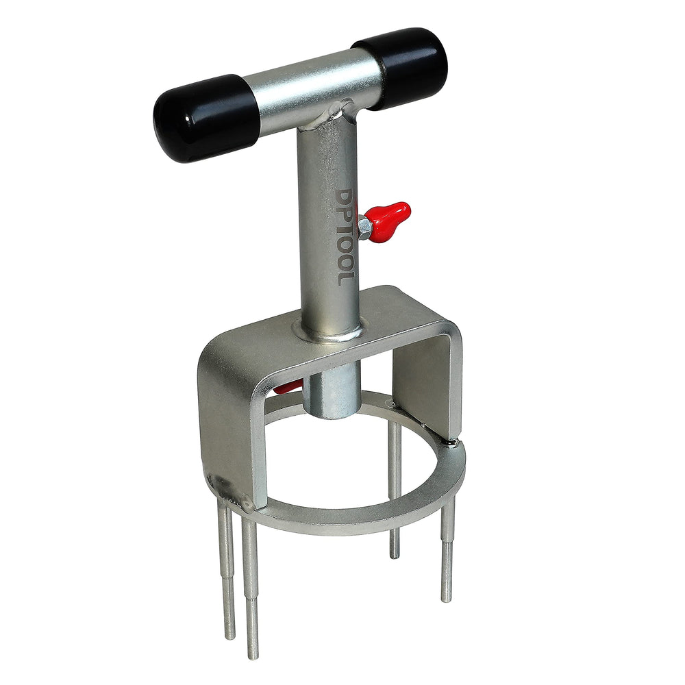 DPTOOL front view of heater fan tool showing shape and fit benefits