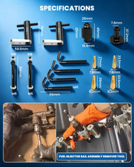 DPTOOL seal sizer and installer pusher in hand for precise Teflon O-ring seating