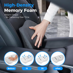 Dreamer Car installed in vehicle seat demonstrating support and reduced fatigue