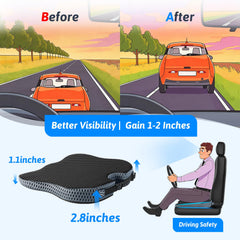 Dreamer Car memory foam texture detail showing firm supportive comfort
