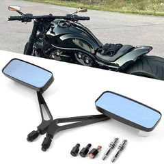 DREAMIZER front view rectangular mirror showing wide reflective surface and fit benefit