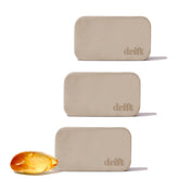 drift amber front packaging showing three refill stones and amber scent benefits