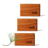 drift pine front packaging showing three wood discs and pine scent benefits