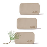 drift pine stone front packaging showing refill trio and pine scent benefit