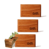 drift front packaging showing three teak wood refill blocks and brand logo for easy replacement